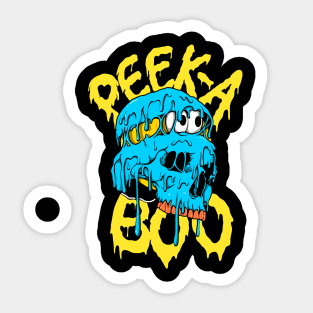 PEEK-A-BOO2 Sticker